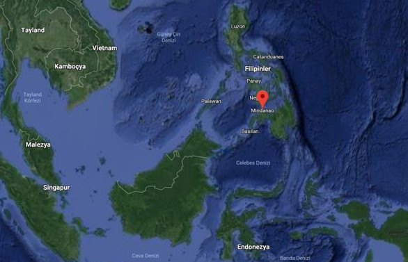 Filipinler'de 7 büyüklüğünde deprem