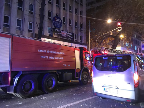 Başkentte doğalgaz patlaması: 7 yaralı