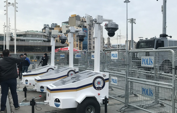Taksim'de yılbaşı önlemleri