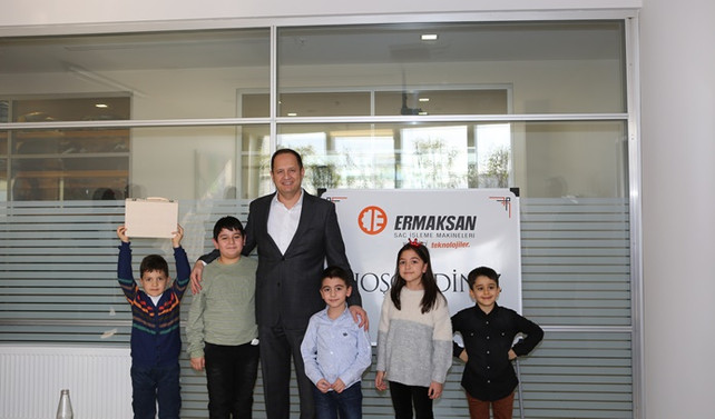 ‘Teknoloji çocukları’ hayallerindeki Ermaksan’ı resmetti