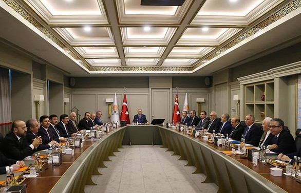 Erdoğan, Uyum Komisyonu üyeleriyle bir araya geldi