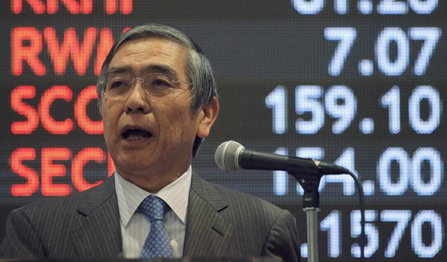 Kuroda, yeniden BOJ başkanlığına atandı