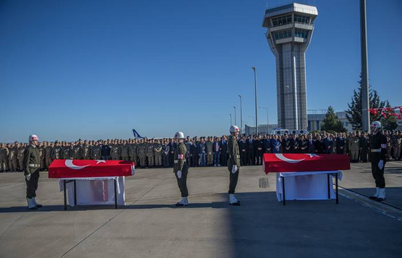 Şehitler memleketlerine uğurlandı