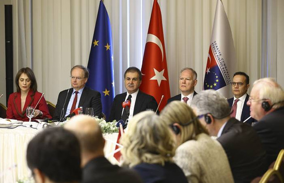Çelik, AB büyükelçilerine Zeytin Dalı Harekatı'nı anlattı