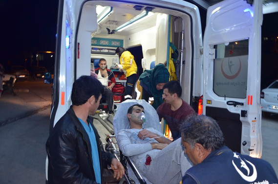 Kozan İlçe Jandarma Komutanlığında yangın