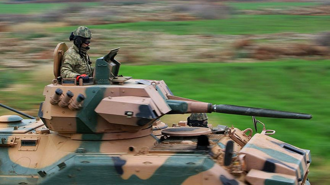 Afrin'de hilal tamamlandı