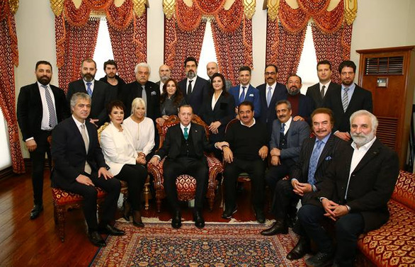 Sanatçılar Erdoğan'ın doğum gününü kutladı