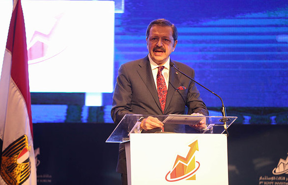 Hisarcıklıoğlu: Türkiye Mısır'ın dördüncü ticaret ortağı