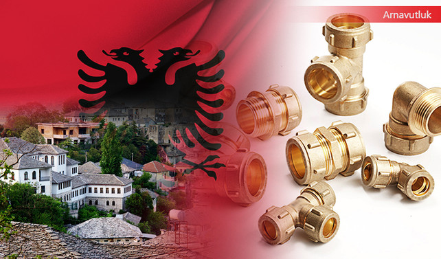 Arnavutluk firması pirinç fitting talep ediyor