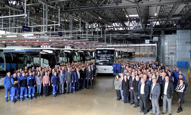 Mercedes-Benz Türk, 85 bininci otobüsü üretti