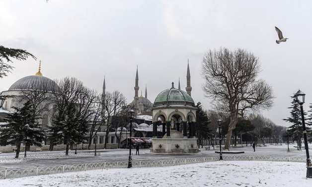 Kar, İstanbul'u terk ediyor