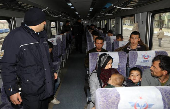 Kaçak göçmenlerin Doğu Ekspresi yolculuğu Erzurum'da bitti