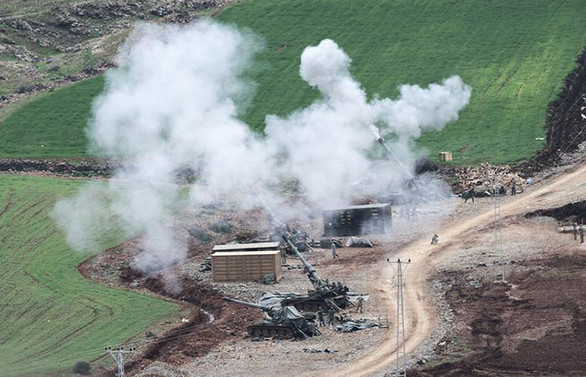 Afrin'de 8 şehit, 13 asker yaralı