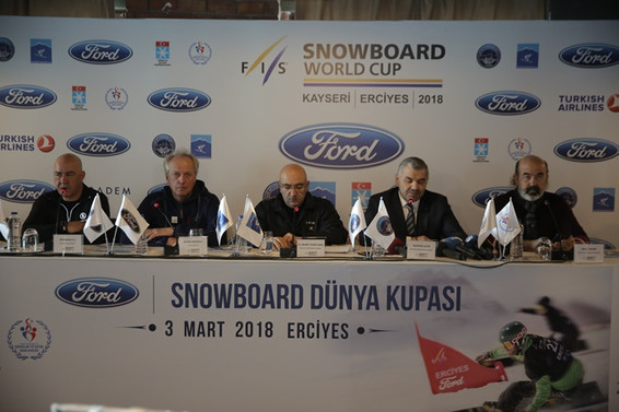 Ford Snowboard Dünya Kupası 3. kez Erciyes'te