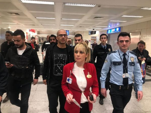 Alex, İstanbul'a geldi