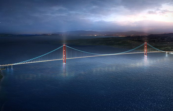 Çanakkale köprüsüne 2.3 milyar euro finansman