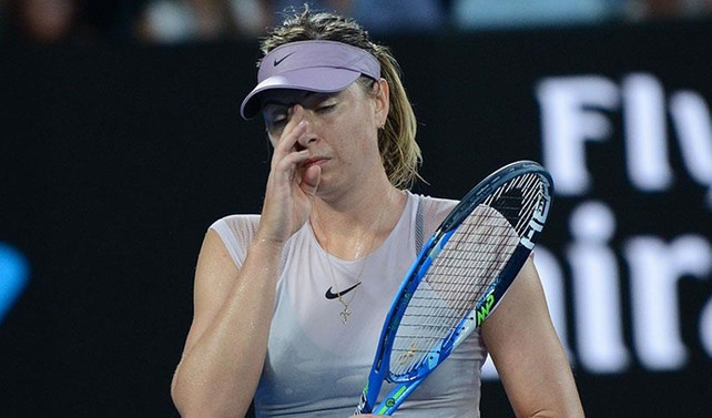 Sharapova sakatlandı