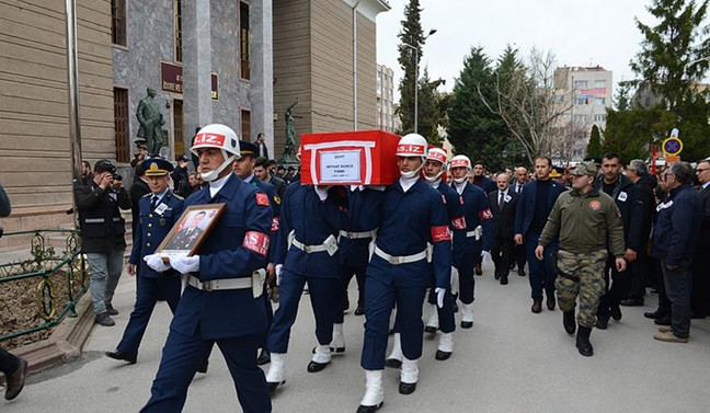 Şehit Binbaşı Dunca son yolculuğuna uğurlandı