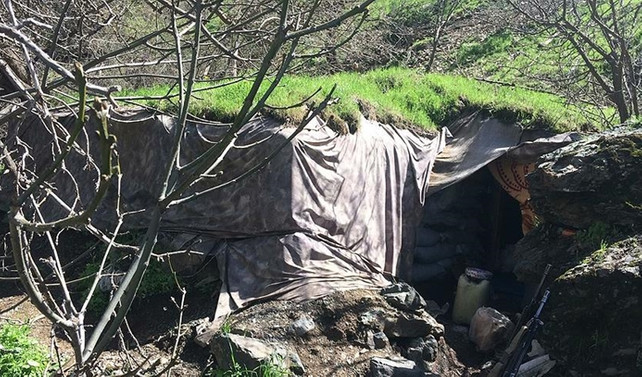 Irak'ın kuzeyinde 5 terörist etkisiz hale getirildi