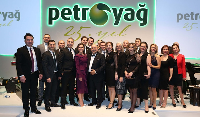 Petroyağ 25'inci yılını görkemli bir törenle kutladı