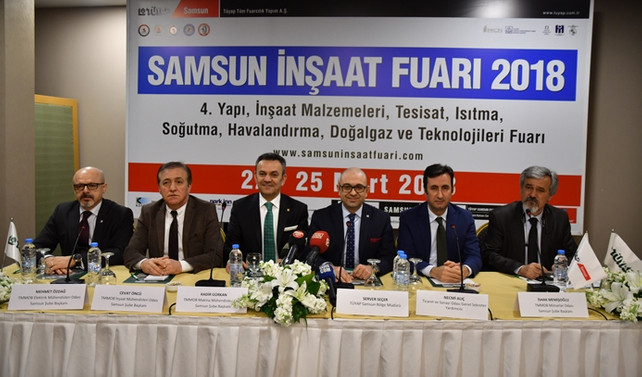 TMMOB, Samsun İnşaat Fuarı’nda sektörün geleceğini anlatacak