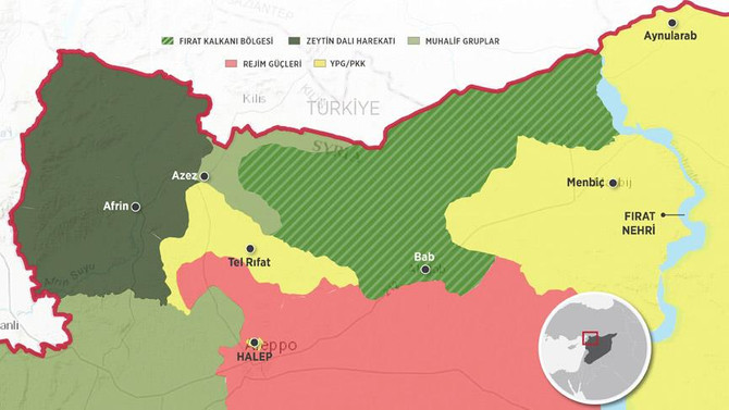 Zeytin Dalı, hedefine Tel Rıfat'la ulaşacak