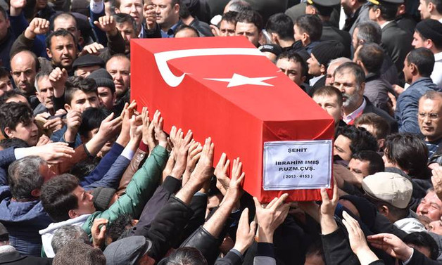 Afrin şehidi son yolculuğuna uğurlandı