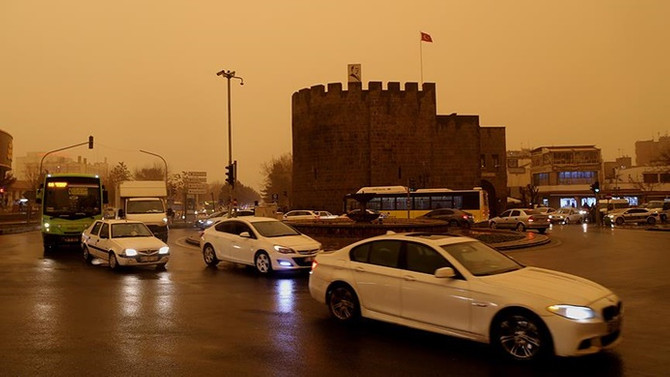 Meteorolojiden kuvvetli rüzgar ve toz taşınımı uyarısı
