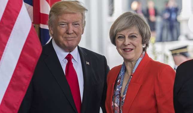 Trump, May ile Rusya'yı görüştü