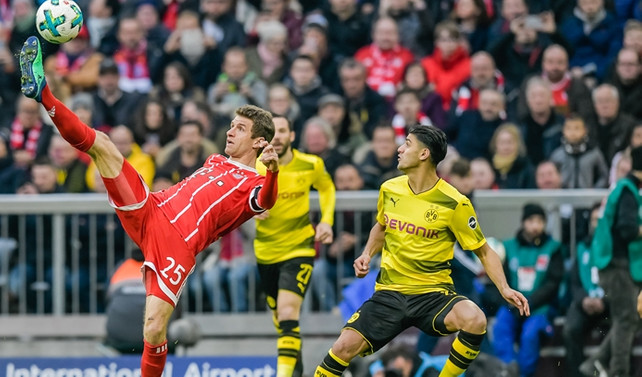 Bayern Münih'ten Borussia Dortmund'a 6 gol