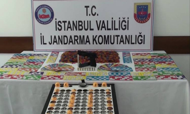 İstanbul'da lüks villalara kumar baskını
