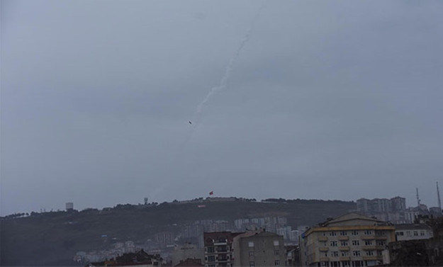 Sinop'ta füze test atışları yapıldı