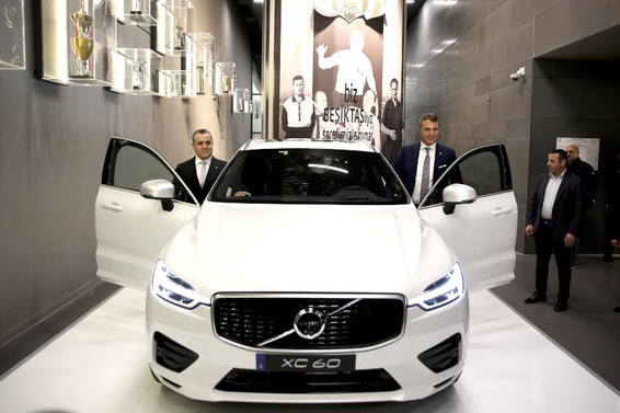 Beşiktaş ile Volvo sponsorluk anlaşması imzaladı