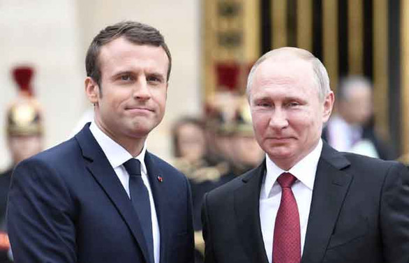 Putin ve Macron, Suriye'yi görüştü