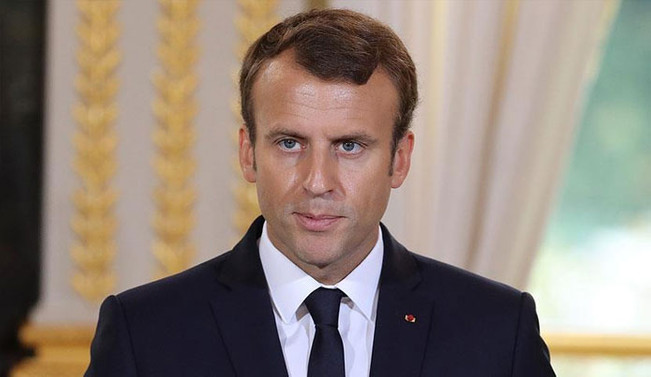 Macron: Saldırı kimyasal tesislere yapıldı