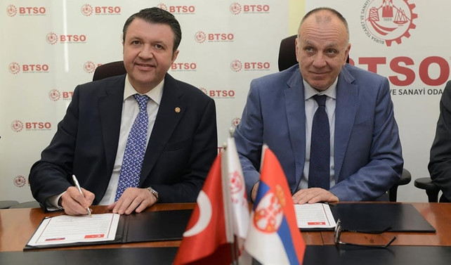 Bursa ile Sırbistan arasındaki ticaret ‘Zirve’ yaptı