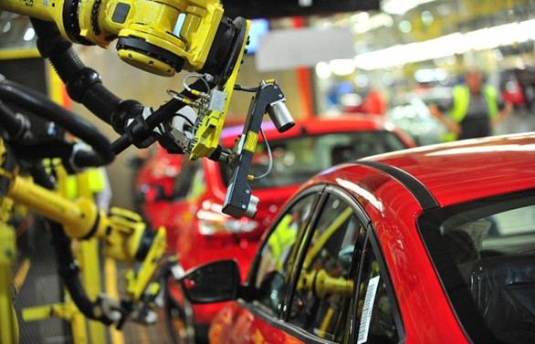 Otomotiv üretimi yüzde 1 arttı