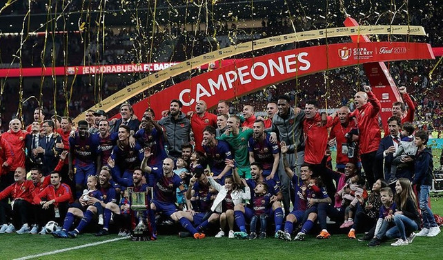 İspanya Kral Kupası Barcelona'nın