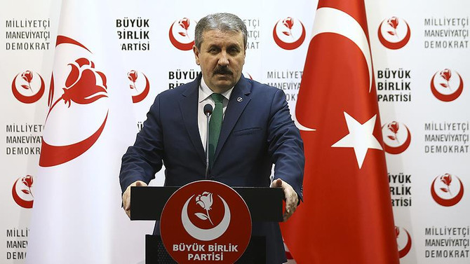 BBP'de yetki Genel Başkan Destici'de