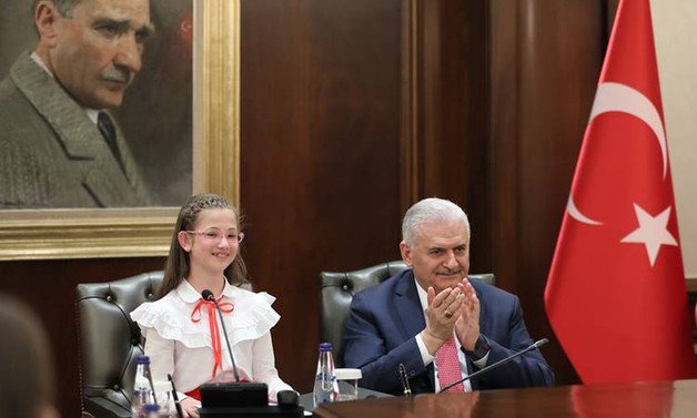Son çocuk Başbakan Esma Didesu Taşyürek oldu