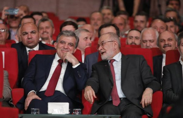 Karamollaoğlu ile Gül'den 2 saat 15 dakikalık görüşme