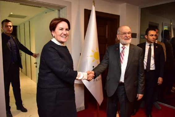 Akşener ile Karamollaoğlu'ndan sürpriz görüşme