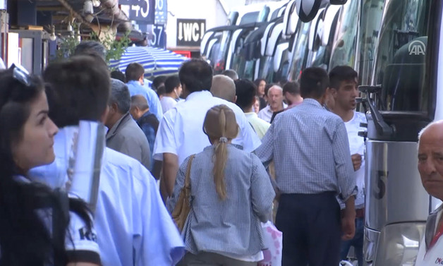 Otogarlarda 1 Mayıs yoğunluğu