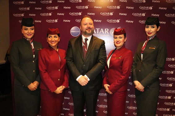 Katar-Hatay arası uçak seferleri başladı