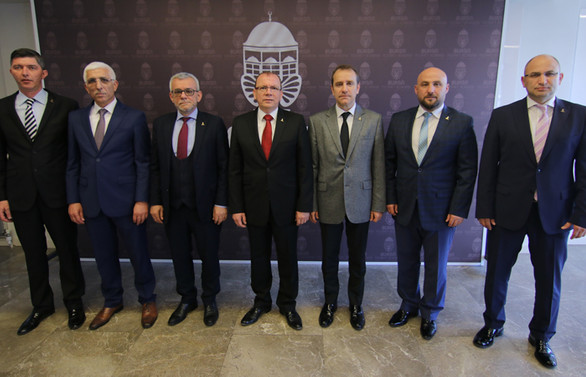 Bursa Ticaret Borsa’sında Matlı, yeniden başkan seçildi