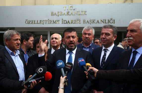 CHP'li heyetten şeker protestosu