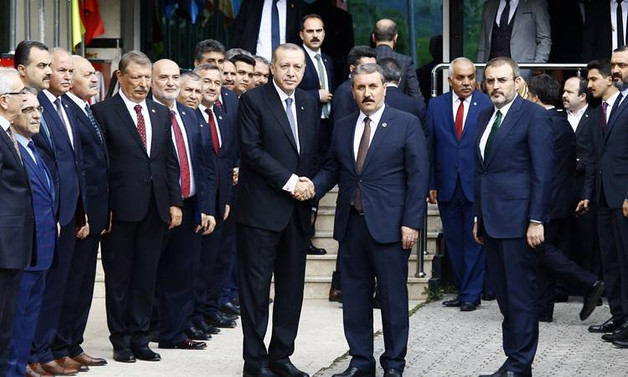 Erdoğan, Destici ile görüştü