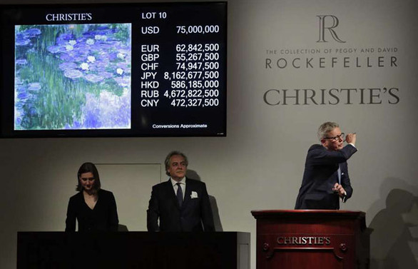 Rockefeller koleksiyonu rekor bedelle satıldı