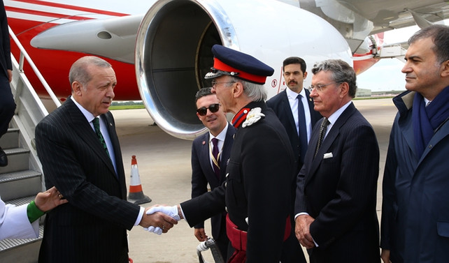 Cumhurbaşkanı Erdoğan İngiltere'de