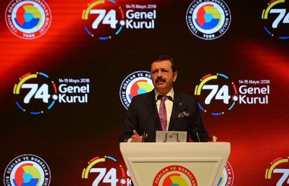 Hisarcıklıoğlu yeniden TOBB Başkanı